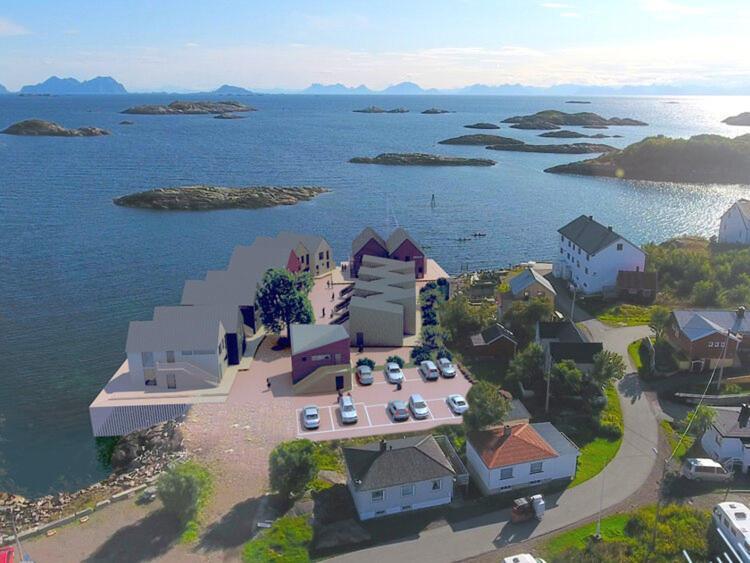 Lofoten Bryggeleiligheter Геннінґсвер Екстер'єр фото